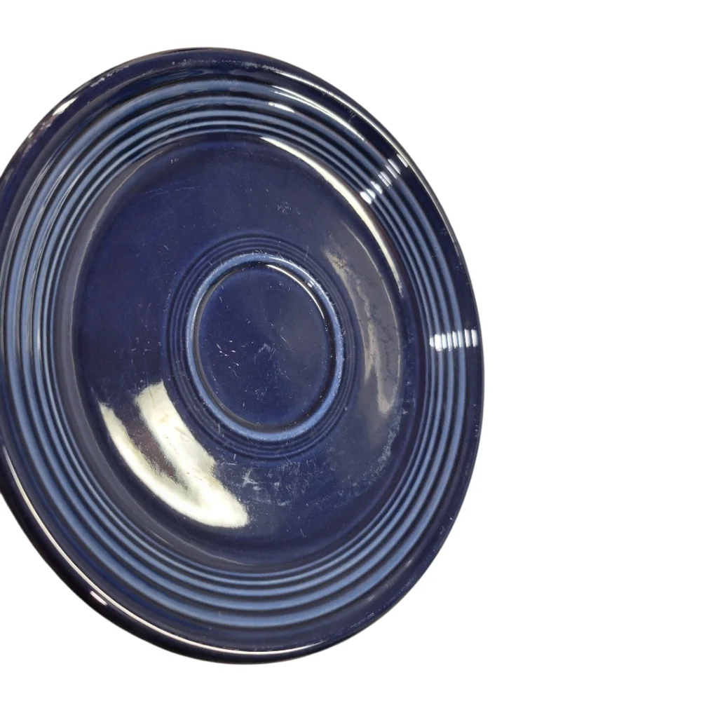 Fiesta Cobalt Teacup and Saucer Set